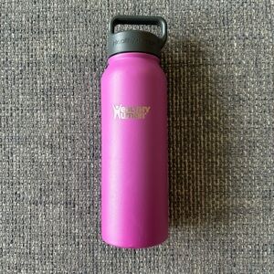 💧 Healthy Human Pink Insulated Stainless Steel Water Bottle – 21 oz 💧